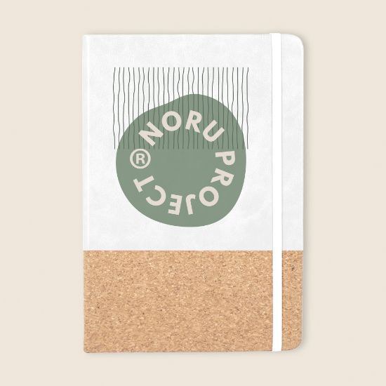 Goya 38552 - A5 Notebook with PU Cork Cover BOUND