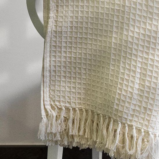 Goya 50013 - Katoenen Deken 130 x 160 cm met Lint PLAID