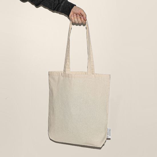 100% Cotton Canvas Bag with Long Handles KIOSK