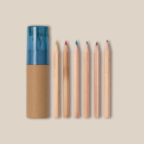 Goya 50044 - Houtverf Set 6 Stuks met Slijper