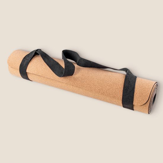 Goya 50652 - Yogamat van Kurk 60x183 cm met Handvatten SHIVA