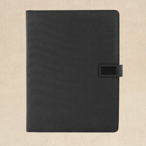 Goya 50664 - RPET Portfolio with Magnetic Closure & Notebook PRANT