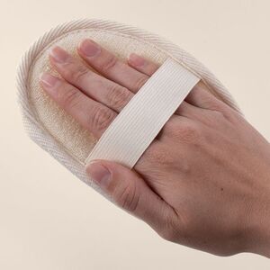 Goya 50680 - Katoenen Spons en Scrub Ovaal met Elastiek CRIN