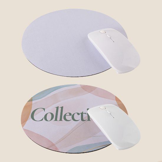 Goya 50701 - Ronde Antibacteriële Muismat voor Sublimatie