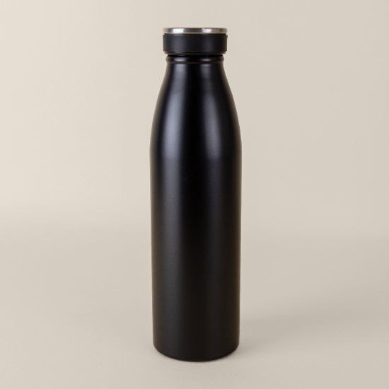 Double Wall 500ml Bottle with Rubber Cap