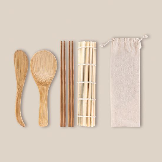 6-Piece Sushi Making Set with Bag KANTON