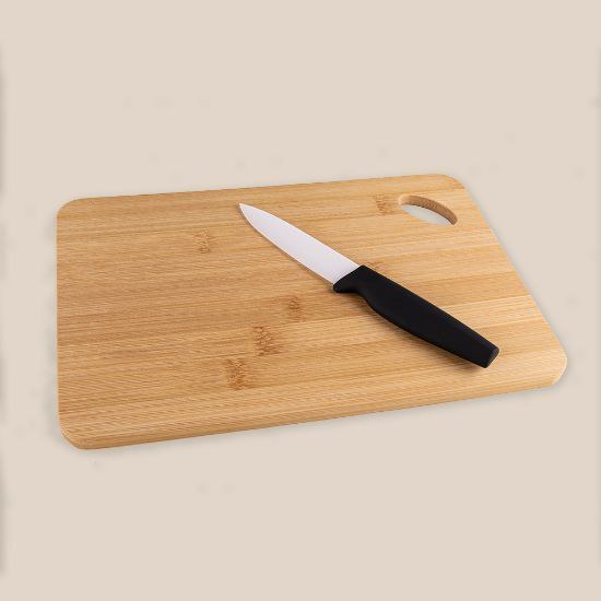Goya 52512 - Bamboo Kitchen Board with Handling Hole FUJI
