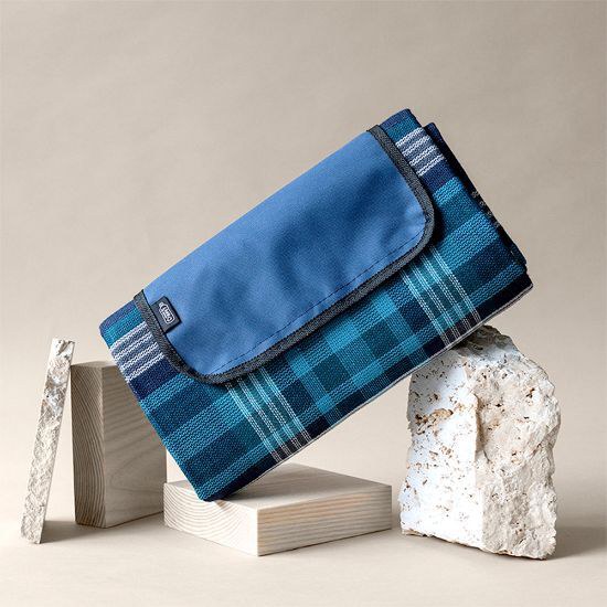 Goya 52082 - Acryl Plaid Picknickdeken Familieformaat met Handvat NEVIS