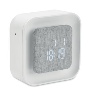 LUCE Gerecyclede ABS/RPET wekker - GiftRetail MO2299