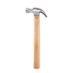 CRACKER Houten klauwhamer - GiftRetail MO2276