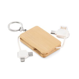 BUPOW Sleutelhanger oplaadkabel - GiftRetail MO2422