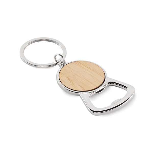 KEYPOP Recycled aluminium key ring - GiftRetail MO2483
