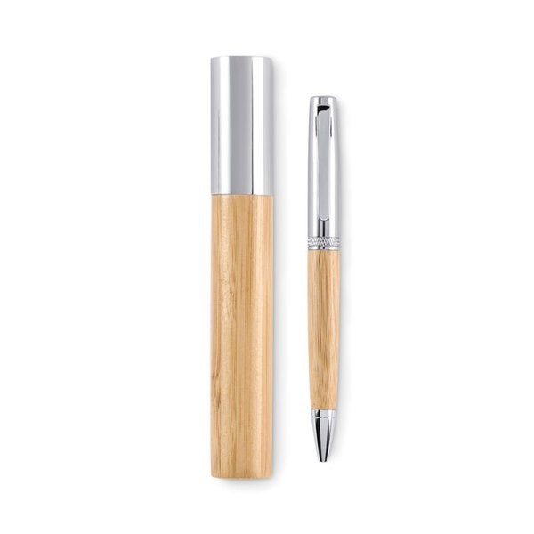 SIDEN Metal twist ball pen in tube - GiftRetail MO2511
