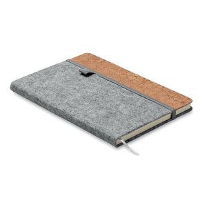 CORKBOOK A5 RPET kurk notitieboek - GiftRetail MO2553