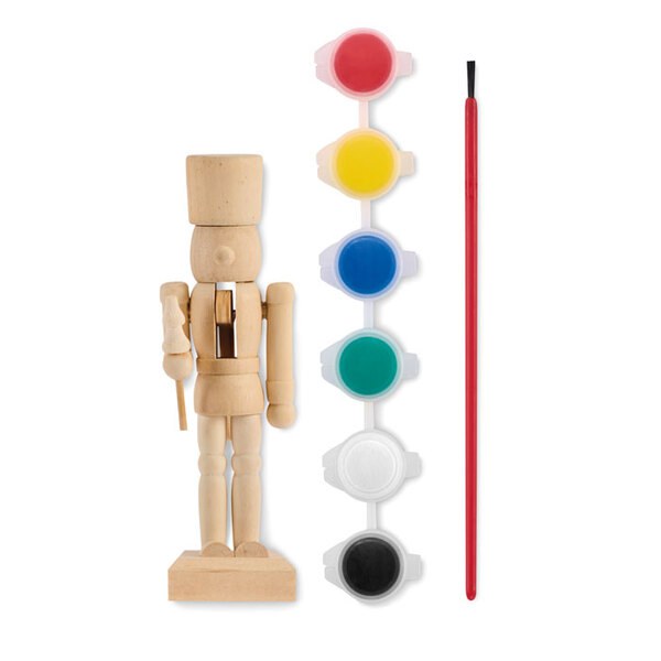 PAYNT Notenkrakerfiguur schilderset - GiftRetail CX1573