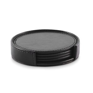 POSA SET Set van 4 PU onderzetters - GiftRetail MO2615