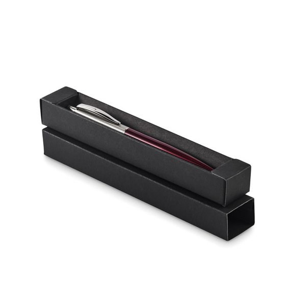 GRAZ COLOUR Push button pen in box - GiftRetail MO2640