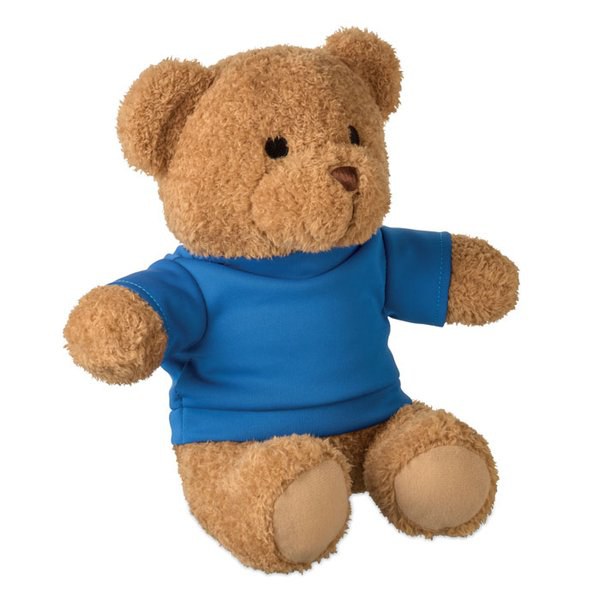 JACKIE Teddybeer met T-shirt 23cm - GiftRetail MO2745