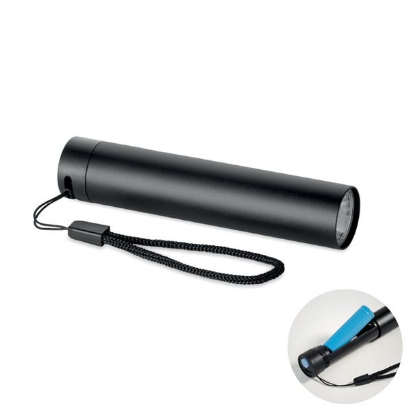LUME Gerecyclede aluminium zaklamp - GiftRetail MO2786