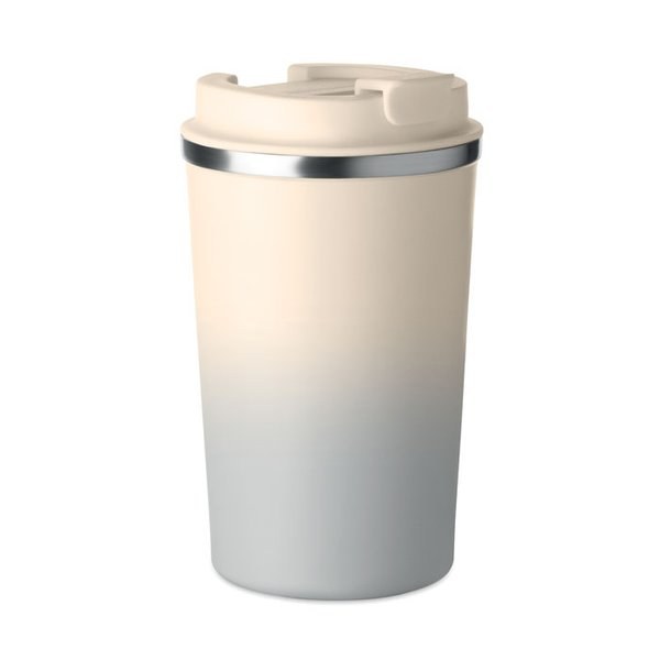 BRACE GRADIENT Dubbelwandige beker 350ml - GiftRetail MO2885