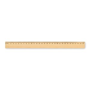 RULER30 Wooden ruler 30cm - GiftRetail MO2918