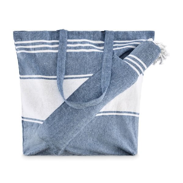 HUMMUM Strandtas met hamamdoek - GiftRetail MO2954