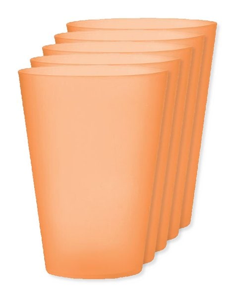 Pak van 5 GiftRetail MO6375 - FESTA LARGE Herbruikbare event beker 300ml