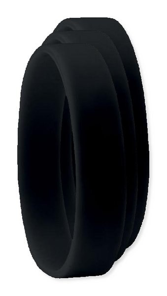 Pack of 30 GiftRetail MO8913 - Durable Event Silicone - Wristband for All Occasions