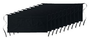 Pak van 10 GiftRetail MO8305 - JARED Korte keukenschort 195 g/m2