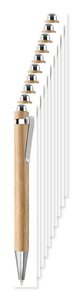 Pak van 10 GiftRetail MO7318 - SUMATRA Pen van bamboe