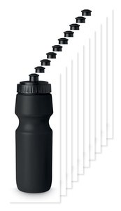 Pak van 100 GiftRetail MO8933 - SPOT SEVEN Kunststof bidon 700 ml