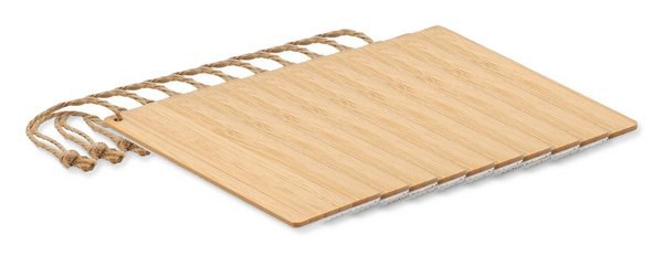 Pak van 10 GiftRetail MO6593 - KUMAKU Bamboe bladwijzer