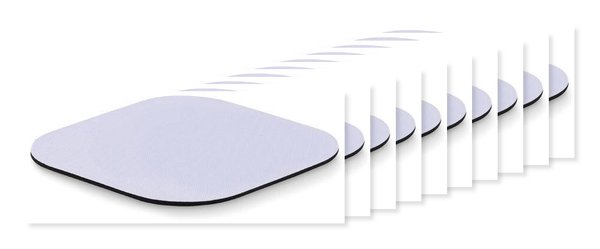 Pak van 100 GiftRetail MO6474 - LIENZO Sublimatie onderzetter