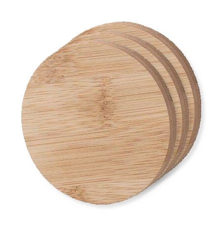 Pak van 30 Goya 50659 - Kleine spiegel met bamboe houten lijst CRIM