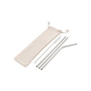 XD Collection P269.57 - Herbruikbare 3 delige set RVS rietjes