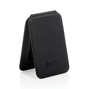 Swiss Peak P301.75 - Magstand RCS gerecycled PU magnetische telefoon wallet