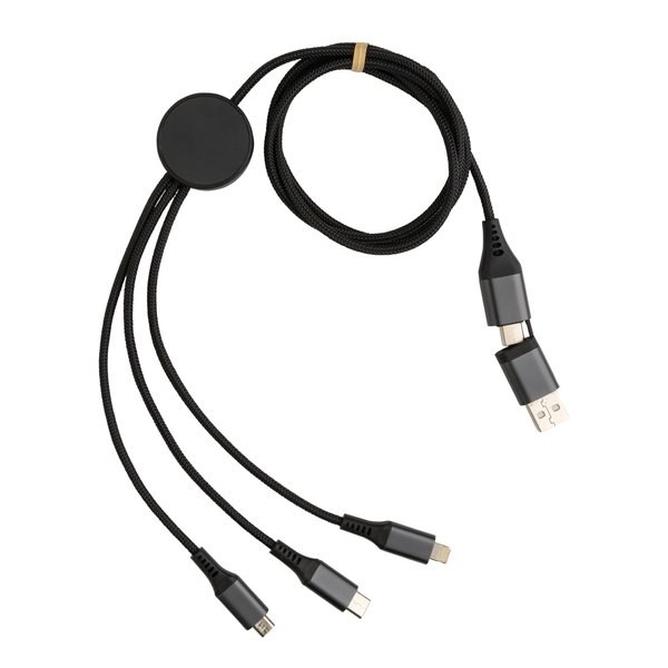 Terra 60W RCS recycled aluminium 120 cm 6-in-1 kabel
