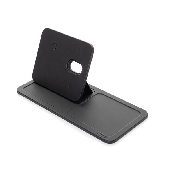 Swiss Peak 3-in-1 RCS gerecycled PU draadloze oplader