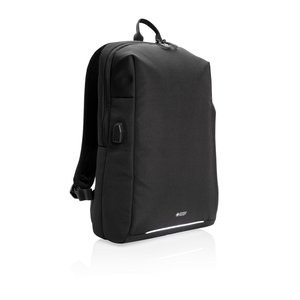 Swiss Peak P763.16 - Swiss Peak AWARE™ RFID and USB A laptop rugzak
