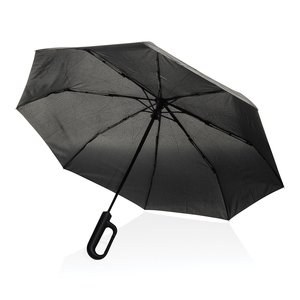 XD Collection P850.71 - Yara 21" AWARE™ RPET solid colour umbrella with carabiner